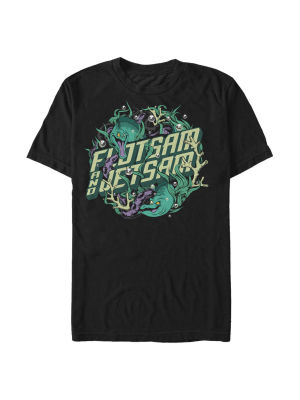 Men's The Little Mermaid Flotsam & Jetsam T-shirt