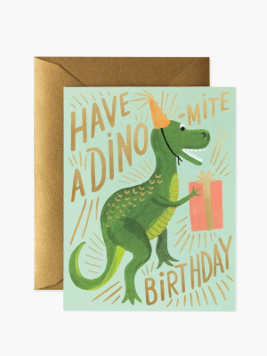 Dino-mite Birthday