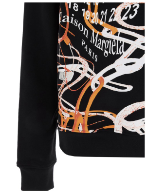 Maison Margiela Logo Print Sweatshirt