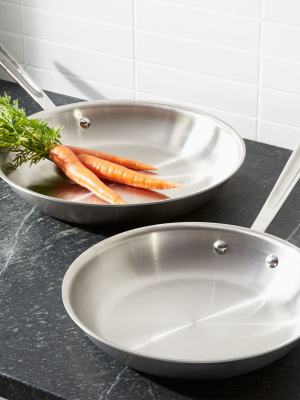 All-clad ® D5 ® Brushed Stainless Steel Fry Pans