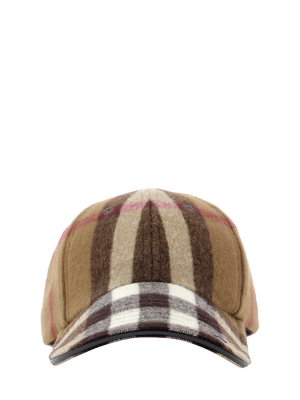 Burberry Check Baseball Cap