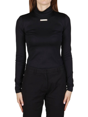 Maison Margiela High-neck Zipped Bodysuit