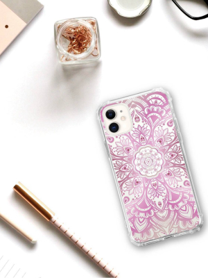 Otm Essentials Apple Iphone 11 Case - Mandala Heart Pink Purple