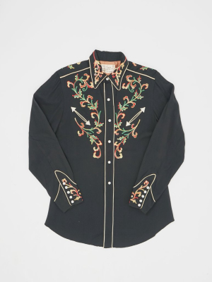 1950's Embroidered Western Shirts