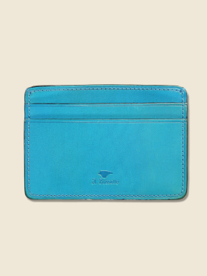 Credit Card Case - Cadet Blue