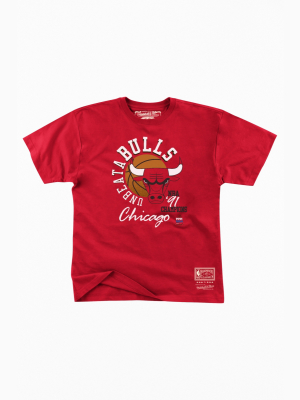 Mitchell & Ness Chicago Bulls Championship Tee