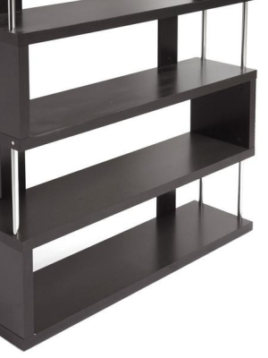 Zhao Bookcase Wenge 6 Tier