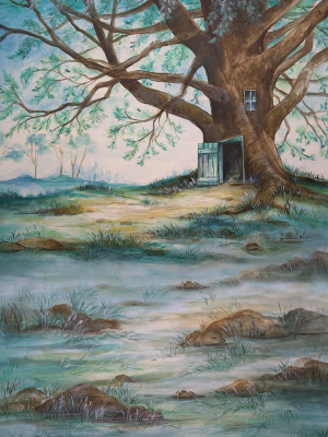Pooh Corner 7x9 Sweep