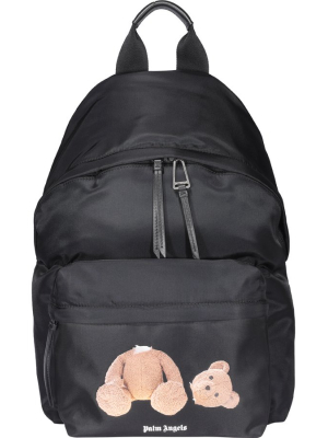 Palm Angels Classic Bear Print Backpack