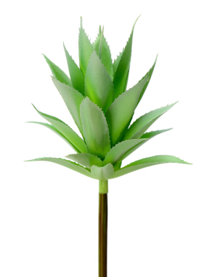 Vickerman 7.5" Artificial Green Tiger Jaw Pick.