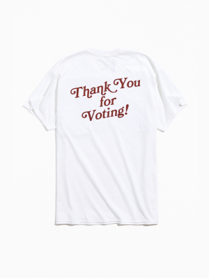 Thank You For Voting Tee