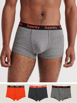 Orange Label Sports Trunks Triple Pack