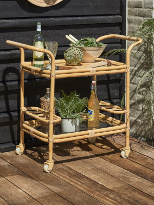 Carlo Outdoor Bar Cart/trolley
