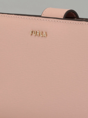 Furla Babylon Logo Plaque Compact Wallet