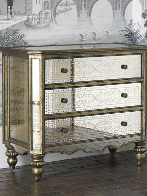 Voranado Scrolling Accent Chest