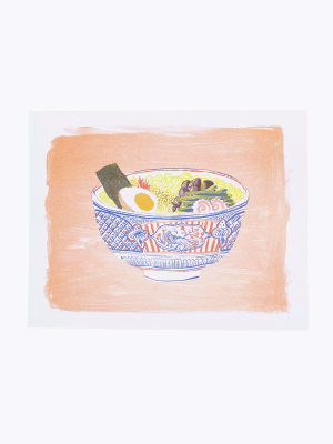 Ramen Riso Print