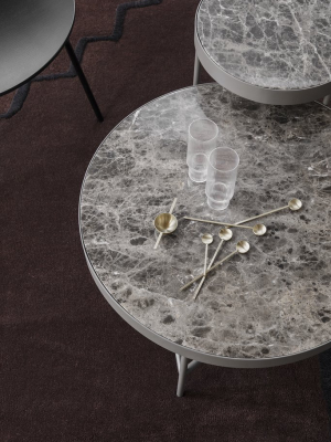 Marble Table In Brown