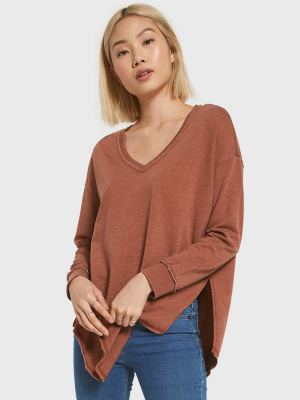 Z Supply Women's V-neck Weekender Top