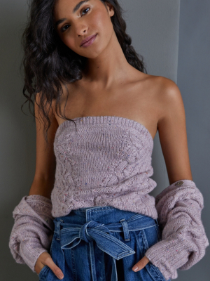 Hera Sweater Tube Top