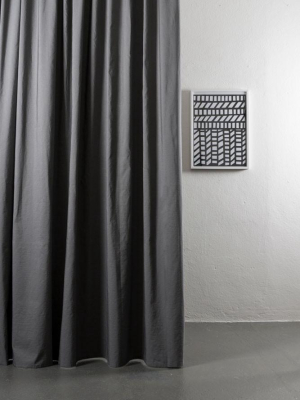 Azura Grey Cotton & Linen Curtains 300cm / 118” Extra Wide