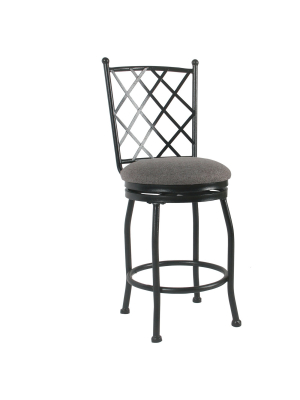 Tristan Metal Counter Height Barstool - Homepop