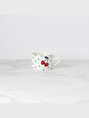 Vintage Cherry Dot Weekend Mug