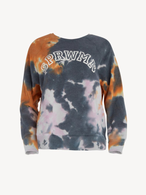 Tie Dye Crew Sweatshirt