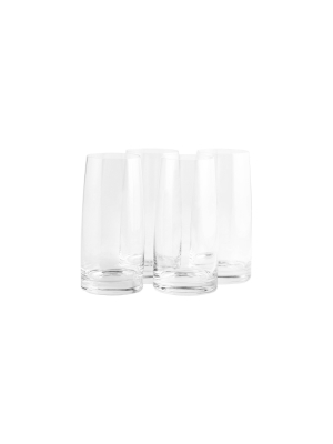 17oz 4pk Crystal Experience Highball Glasses - Stoelzle