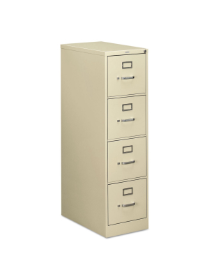 Hon 510 Series Four-drawer Full-suspension File Letter 52h X25d Putty 514pl