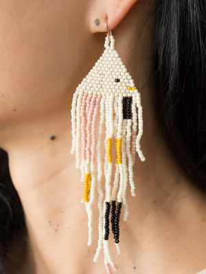 Siqit Hand Beaded Earrings