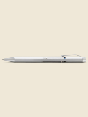 Silver 4-color Ballpoint Pen