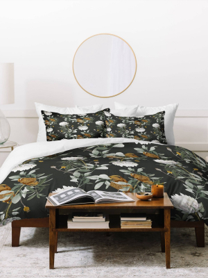 Iveta Abolina Helaine Night Duvet Set - Deny Designs