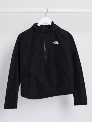 The North Face Arque Futurelight Pullover Jacket In Black