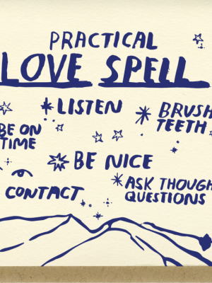 Card, Practical Love Spell