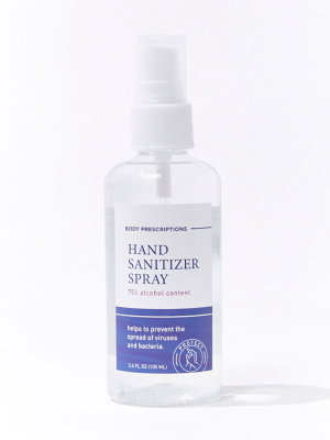 Hand Sanitizer Spray