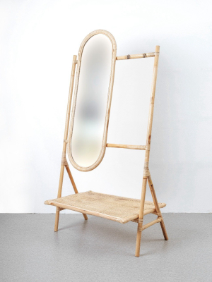 Celestine Entry Mirror