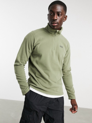 Helly Hansen Daybreaker 1/4 Zip Fleece In Green