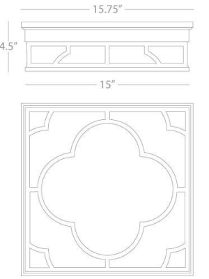 Addison Collection Flush Mount