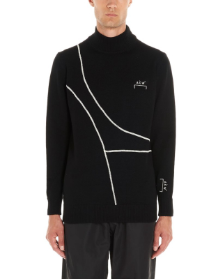 A-cold-wall* Turtleneck Logo Knitted Jumper