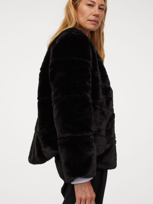 Faux Fur Jacket