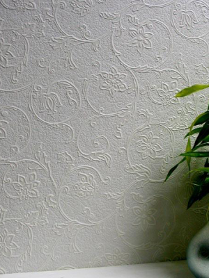 Heaton Paintable Textured Wallpaper Design By Brewster Home Fashions