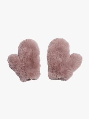 Glamour Puss Kitted Faux Fur Mitten