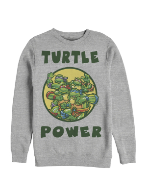 Men's Teenage Mutant Ninja Turtles Turtle Power Circle Sweatshirt