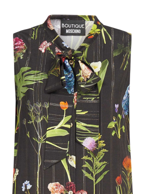 Boutique Moschino Floral Printed Blouse