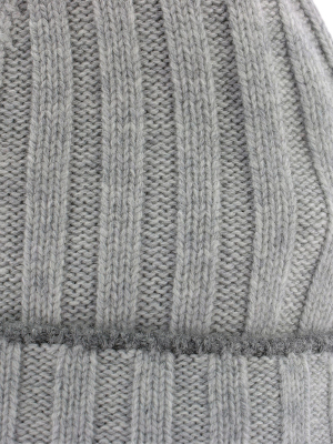 Brunello Cucinelli Ribbed Knit Beanie