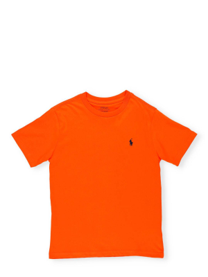 Ralph Lauren Kids Logo Embroidered T-shirt