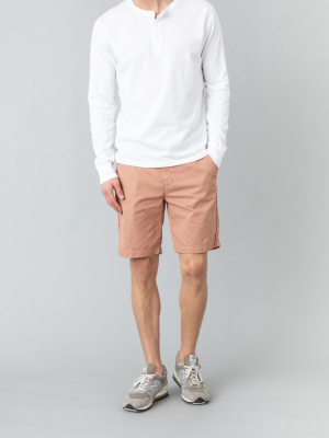 Twill Standard Bermuda Shorts 8 1/2" Inseam Brick