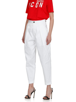 Dsquared2 High-waisted Tapered Pants