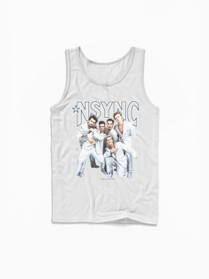 Nsync Group Photo Tank Top