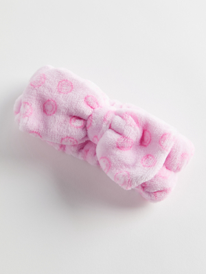 The Crème Shop Plush Spa Headband